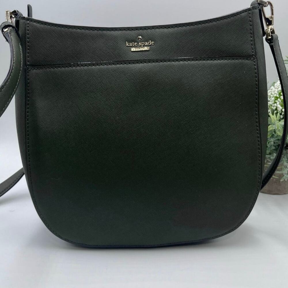 Kate Spade Cameron Street Robin Evergreen Gold Tone Hobo Bag PXRU7971